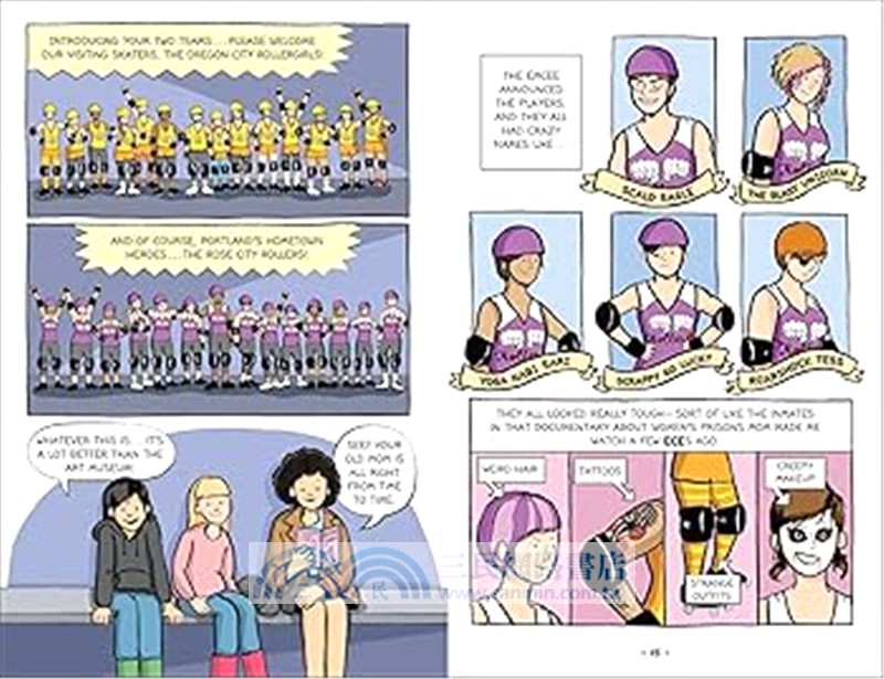 Roller Girl (graphic novel)(Newbery Honor Award Winner)