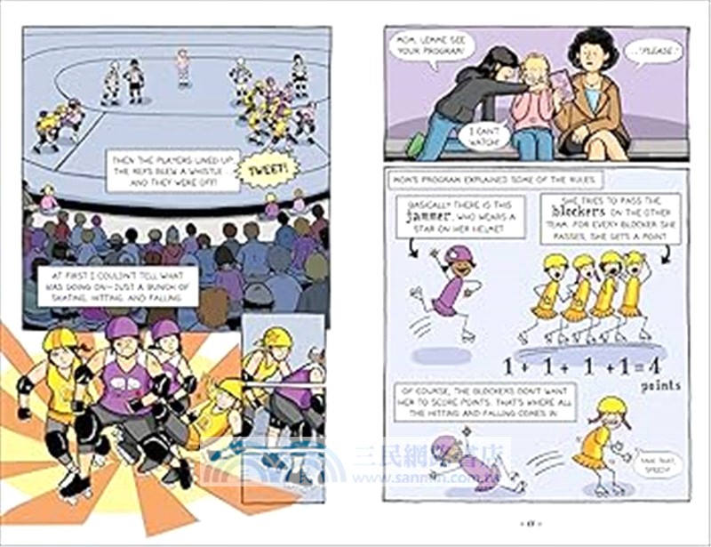 Roller Girl (graphic novel)(Newbery Honor Award Winner)