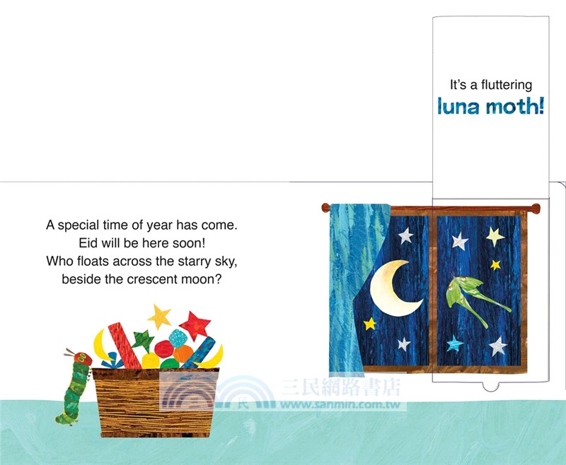 The Very Hungry Caterpillar's Eid：A Lift-the-flap Book