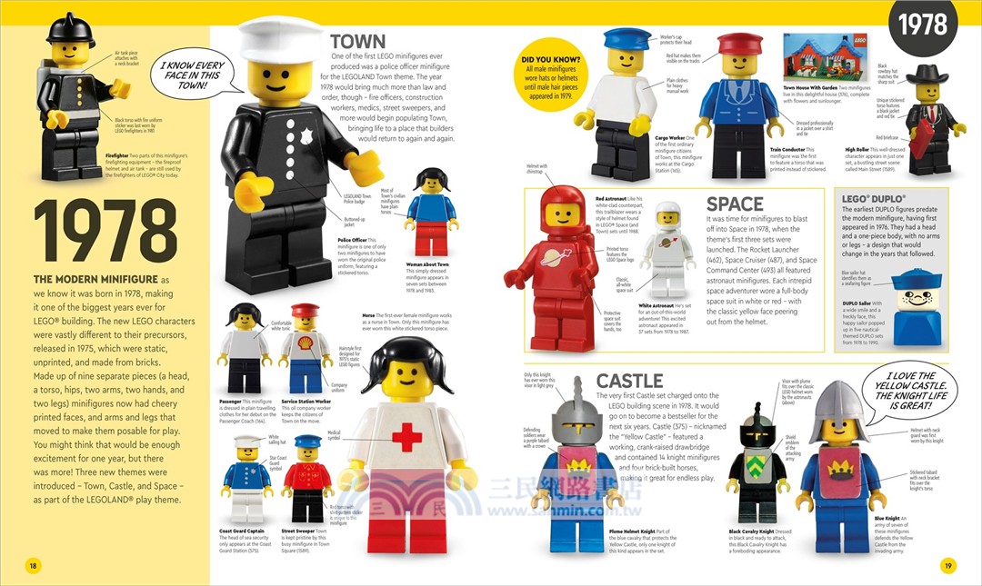 LEGO Minifigure A Visual History Updated and Expanded：With Exclusive LEGO Minifigure!
