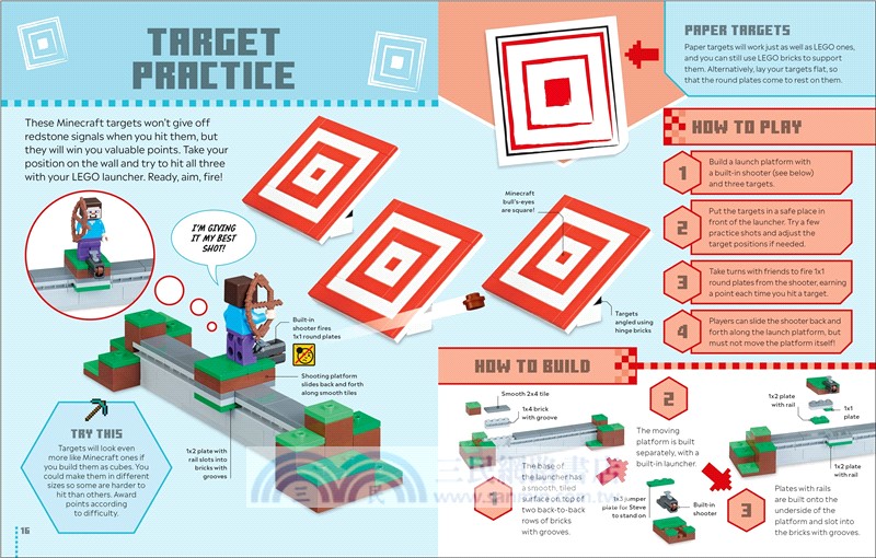 LEGO Minecraft Games Book：50 Fun Ideas to Play with Your LEGO Collection!