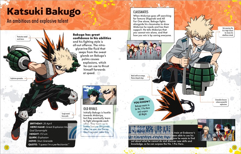 My Hero Academia Character Encyclopedia：The Official Companion to More Than 100 Heroes, Villains, Students, and Teachers from the Hit Anime TV Series