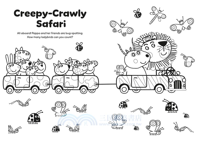 Peppa Pig: Peppa's Days of Fun Bumper Colouring Book (著色書)