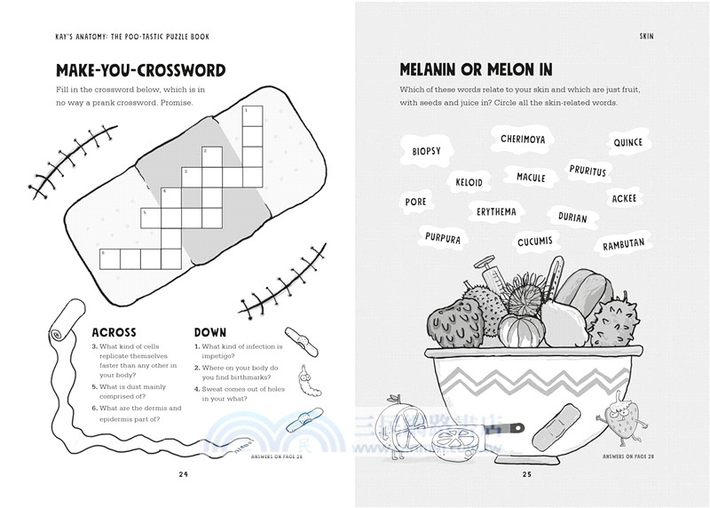 Kay's Anatomy: The Poo-tastic Puzzle Book