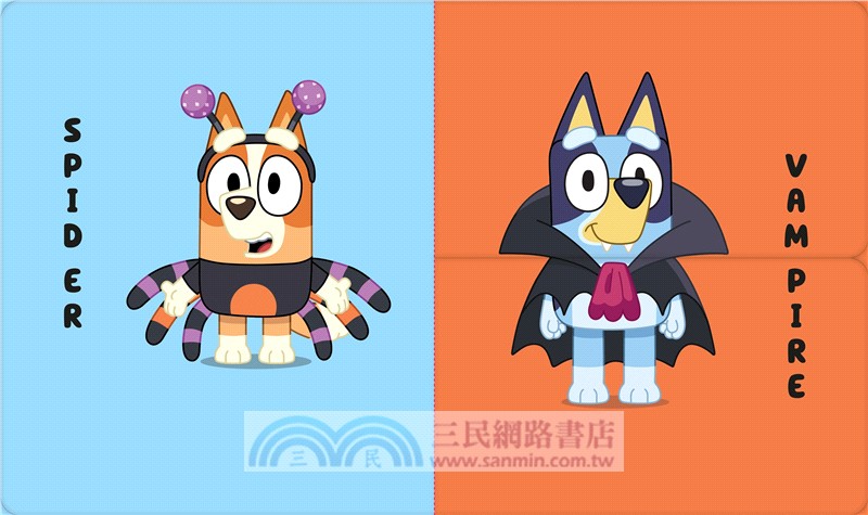 Bluey: Bluey's Halloween Mix-and-Match (硬頁書)