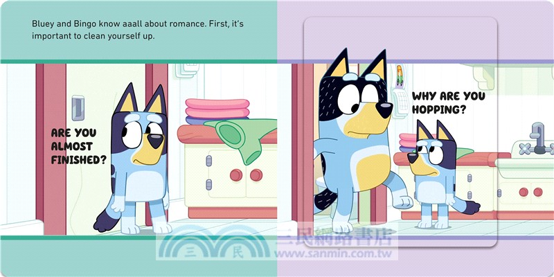 Bluey: How to be Romance：A Lift-the-Flap Book (翻翻書)