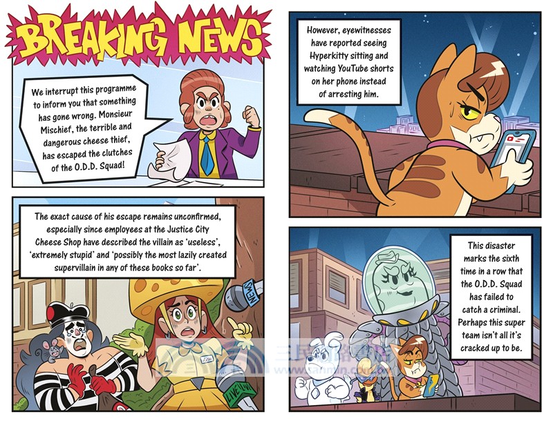 The O.D.D. Squad: Operation Hyperkitty (graphic novel)