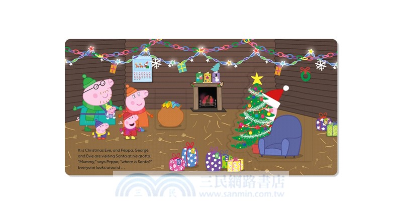 Peppa Pig: Where's Santa's Reindeer? (翻翻書)