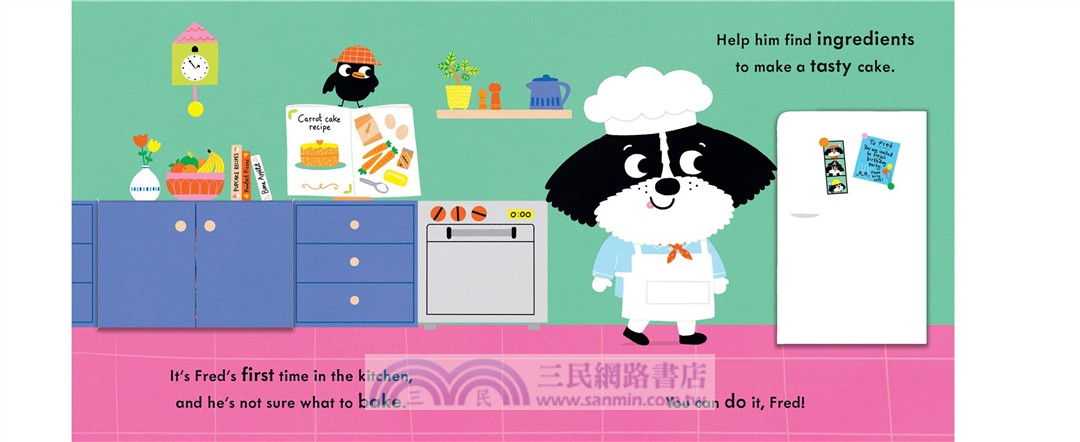 Fred: Bakes a Cake