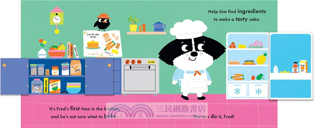 Fred: Bakes a Cake