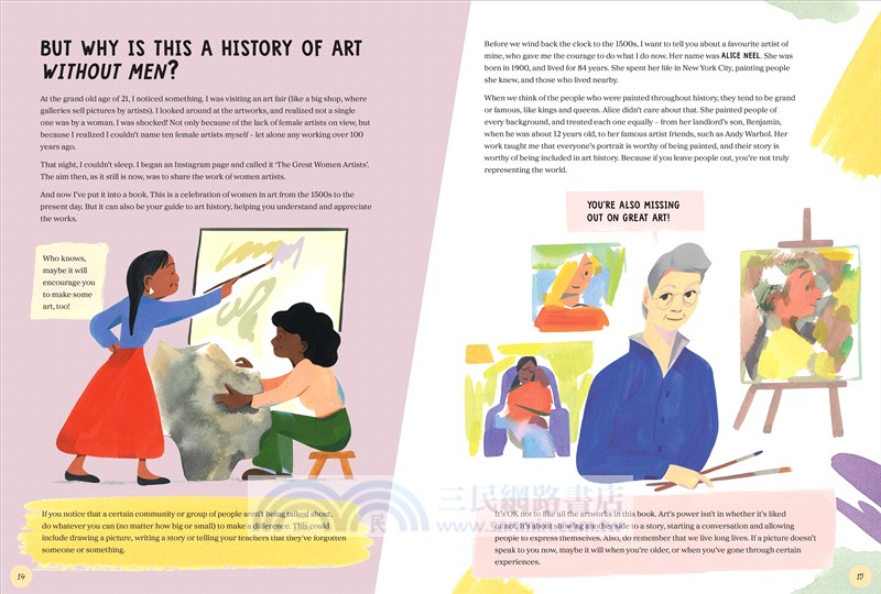 The Story of Art without Men：An illustrated guide to amazing women artists