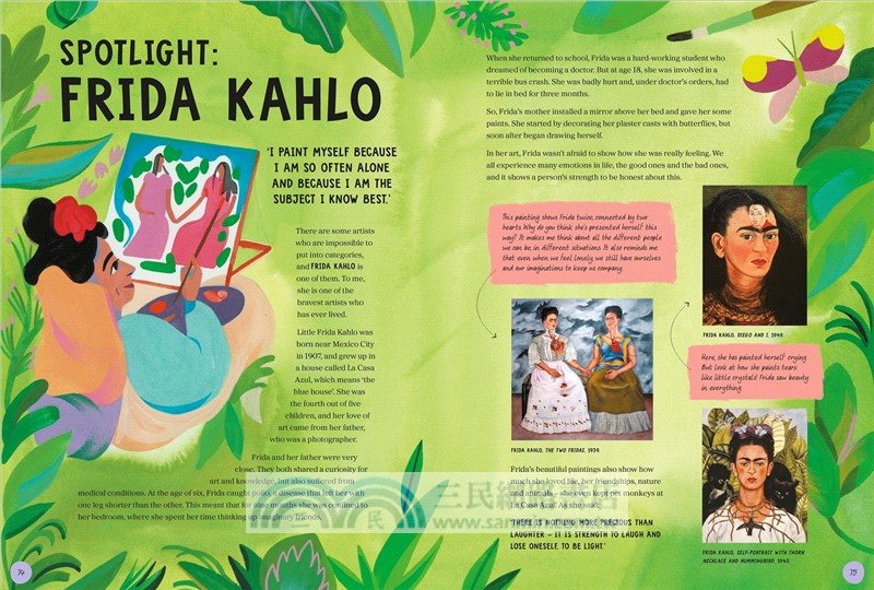 The Story of Art without Men：An illustrated guide to amazing women artists