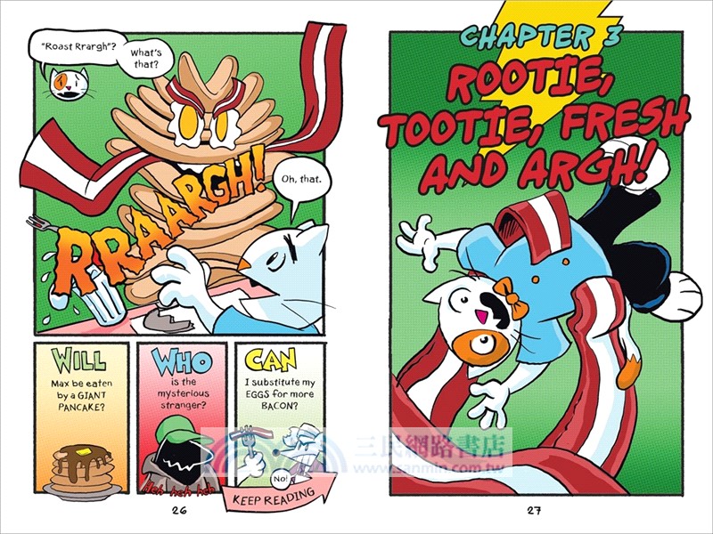 Max Meow Book 6: When Pancakes Go Bad (Really Bad!)