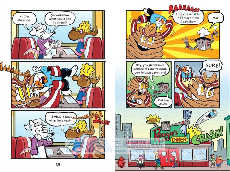 Max Meow Book 6: When Pancakes Go Bad (Really Bad!)