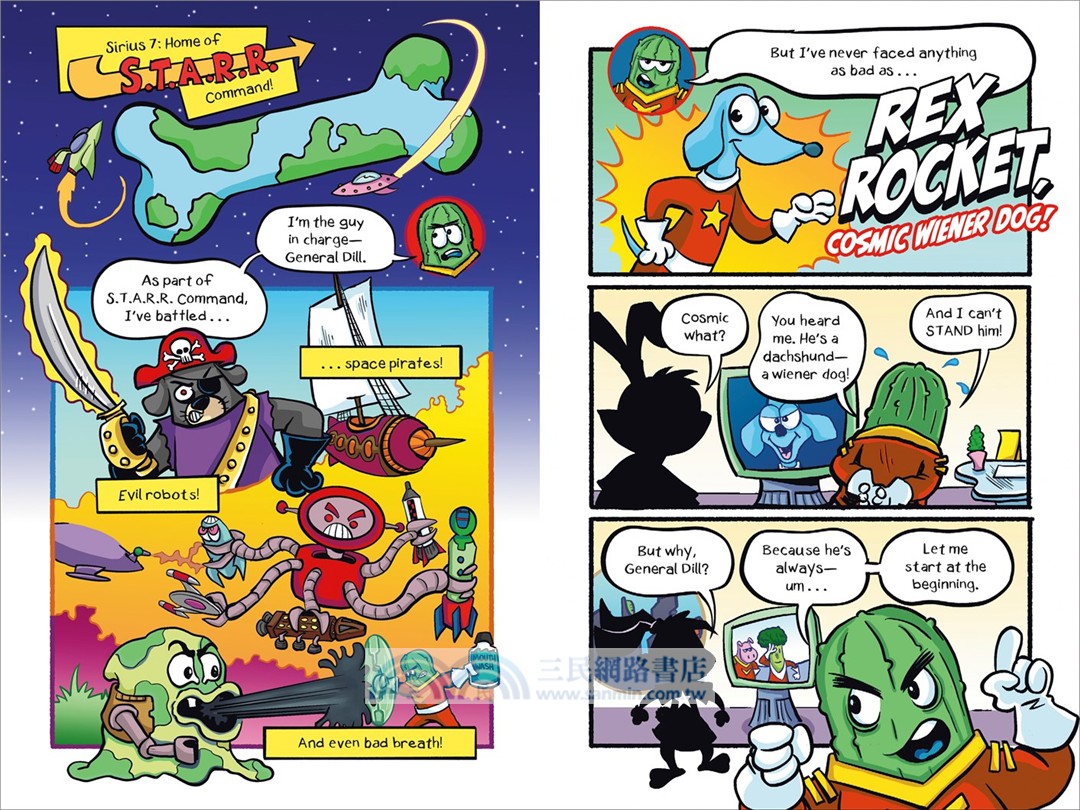 Rex Rocket: Cosmic Wiener Dog (graphic novel)(英國版)