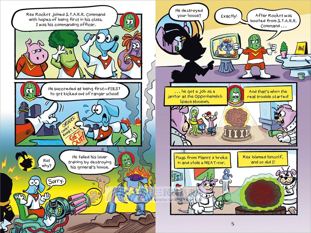 Rex Rocket: Cosmic Wiener Dog (graphic novel)(英國版)