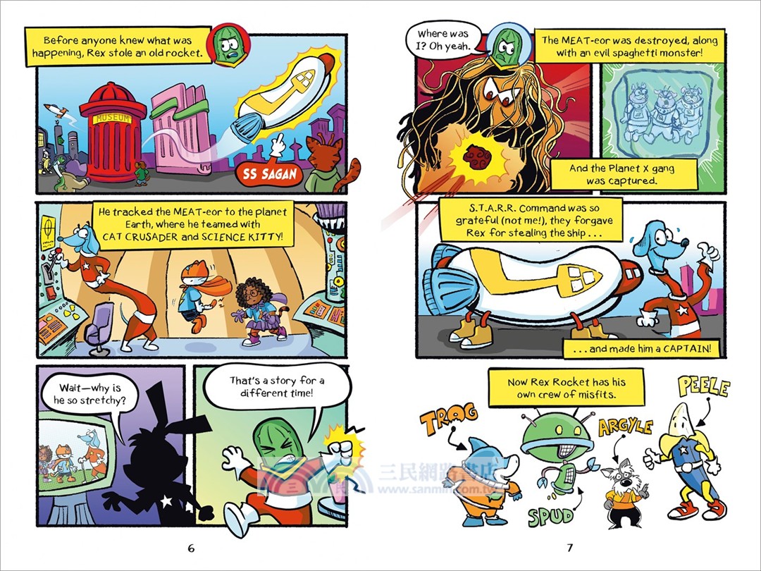 Rex Rocket: Cosmic Wiener Dog (graphic novel)(英國版)