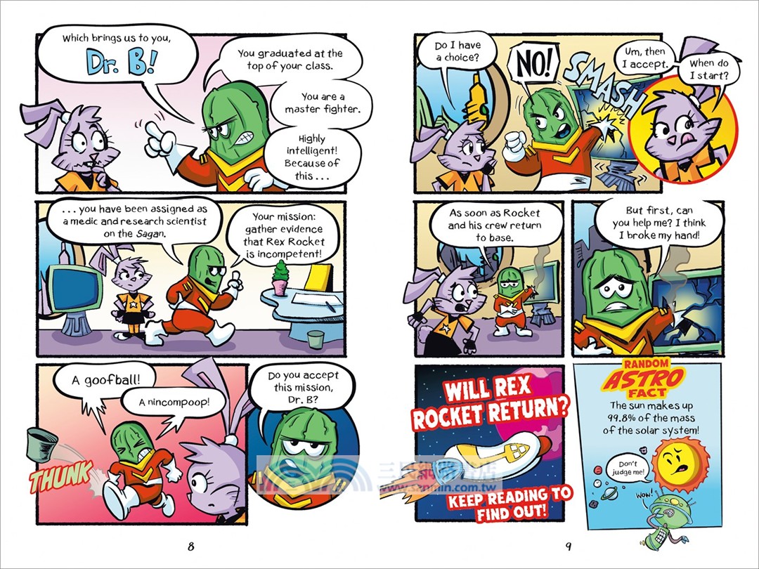 Rex Rocket: Cosmic Wiener Dog (graphic novel)(英國版)