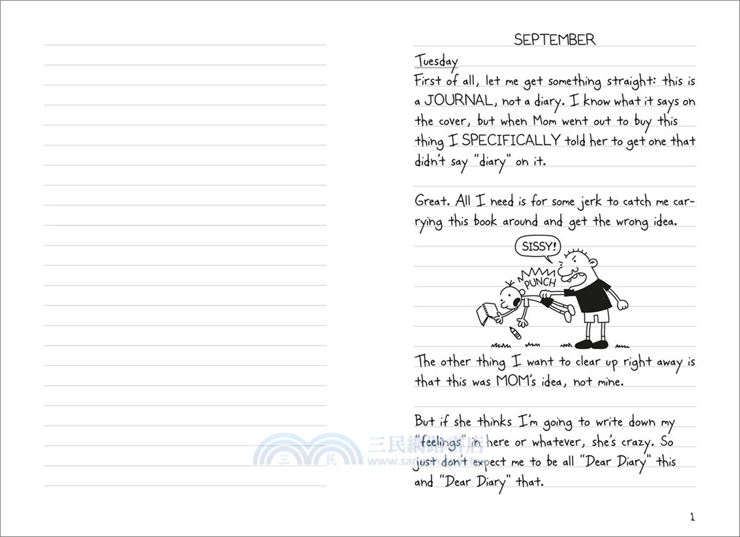 Diary of a Wimpy Kid (Book 1)