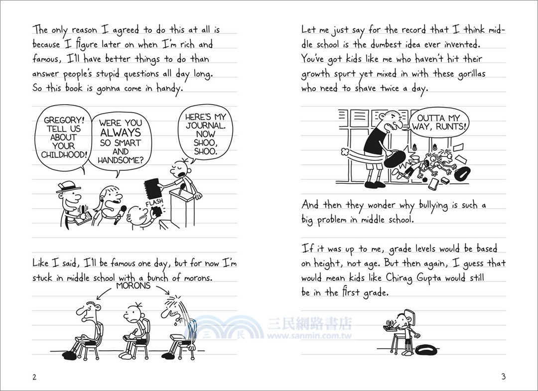 Diary of a Wimpy Kid (Book 1)