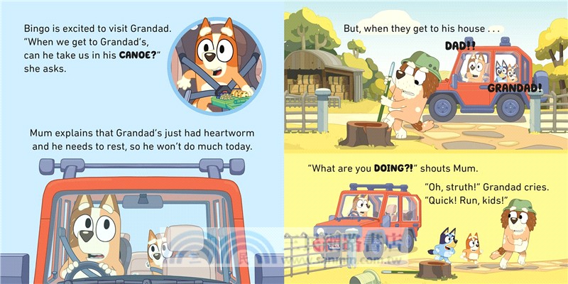 Bluey: Grandad (硬頁書)