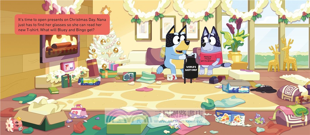 Bluey: Let's Do Christmas!：A Magnet Book