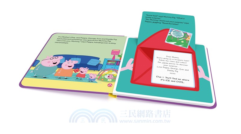 Peppa Pig: Mummy Pig's Treasure Hunt (翻翻書)