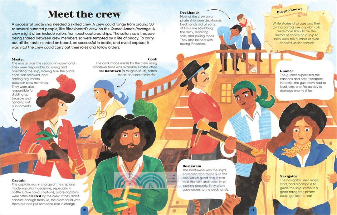Pirates Discover, Press-out & Play