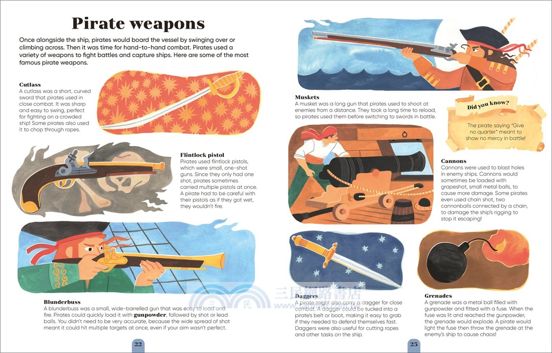 Pirates Discover, Press-out & Play