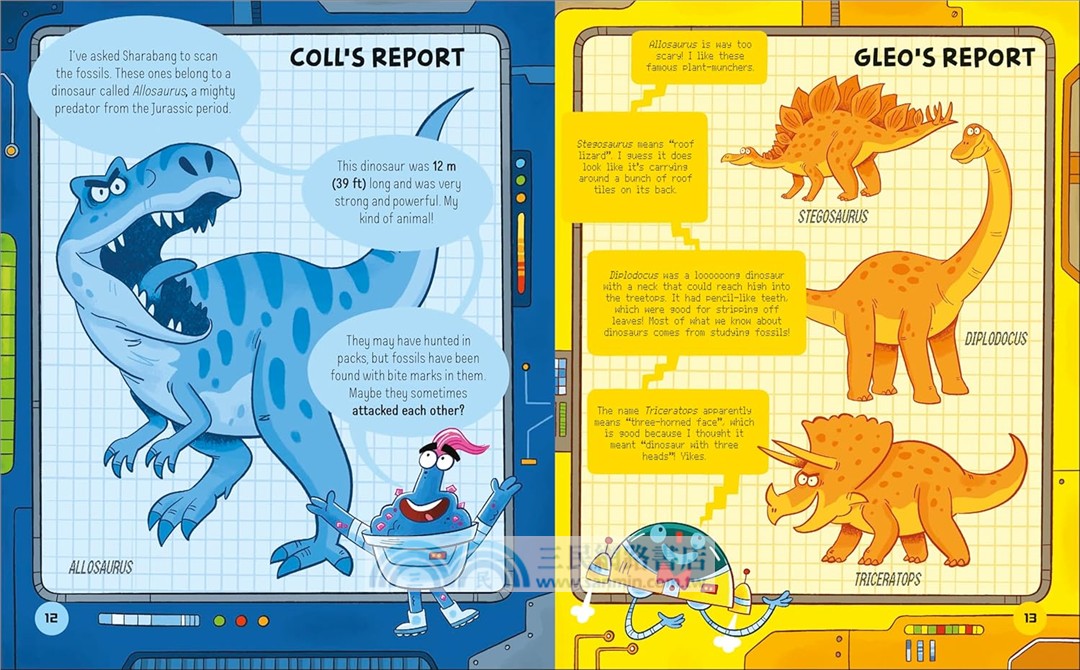 An Alien's Guide to Dinosaurs: An Exploration of Dinosaurs That's Out of this World!