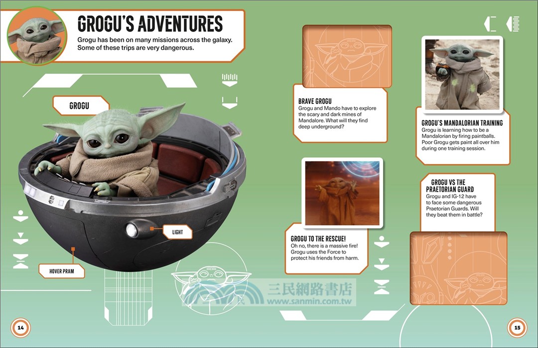 Star Wars The Mandalorian Grogu Ultimate Sticker Collection