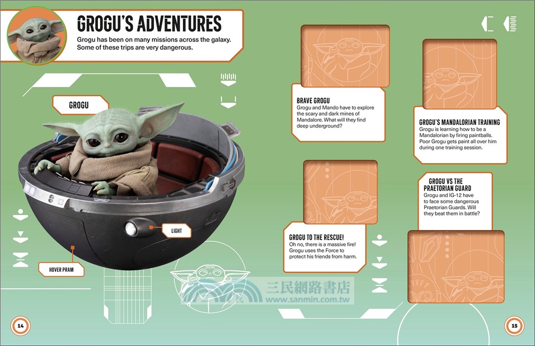 Star Wars The Mandalorian Grogu Ultimate Sticker Collection