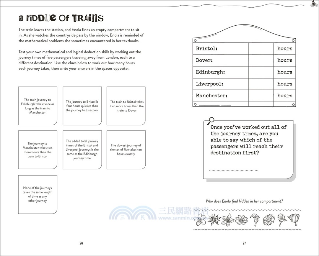 Enola Holmes Book of Puzzles：Solve Ciphers, Codes and Conundrums