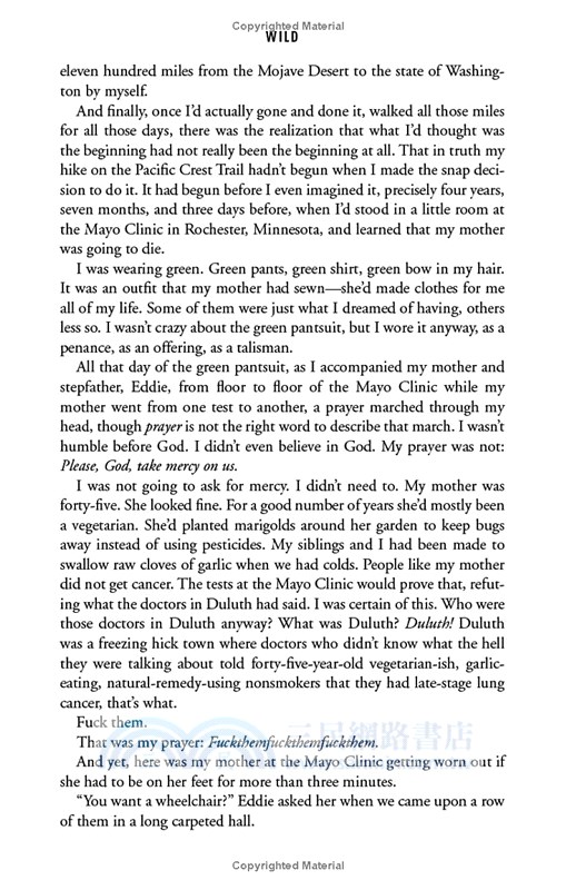 Wild ─ From Lost to Found on the Pacific Crest Trail