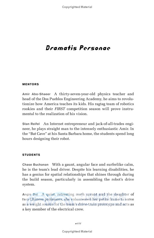 The New Cool ─ A Visionary Teacher, His First Robotics Team, and the Ultimate Battle of Smarts