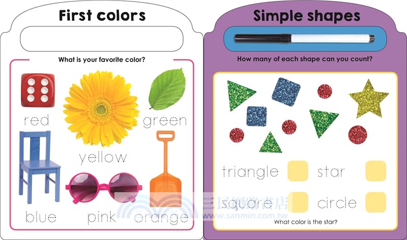 Priddy Learning: My First Wipe Clean Words: A Fun Early Learning Book