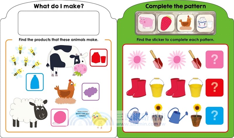 My First Play and Learn: Farm: A Fun Early Learning Book with Reusable Play Pieces
