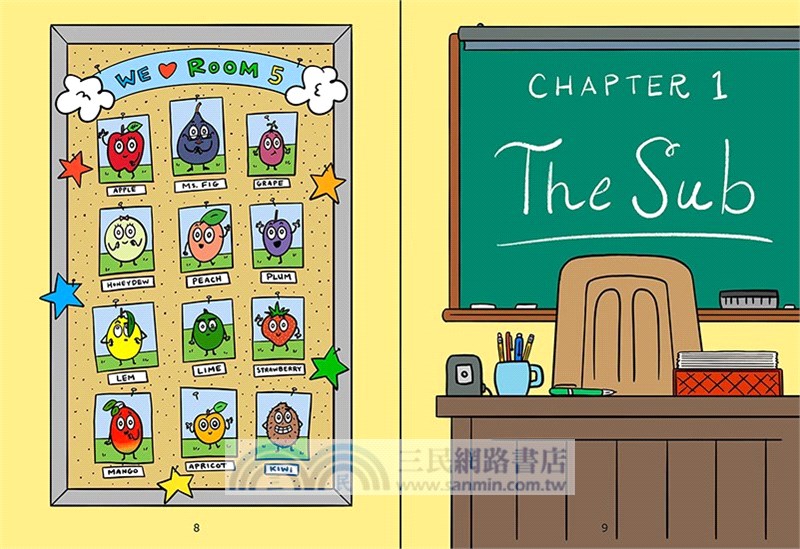 Peach and Plum 2: Rule at School! (a Graphic Novel)