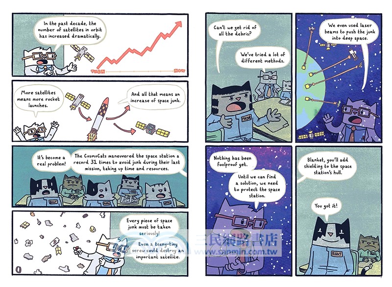 Catstronauts 7: Cosmic Clutter (平裝本)(graphic novel)