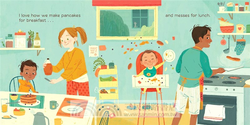 I Love Us ― A Book About Family With Mirror and Fill-in Family Tree