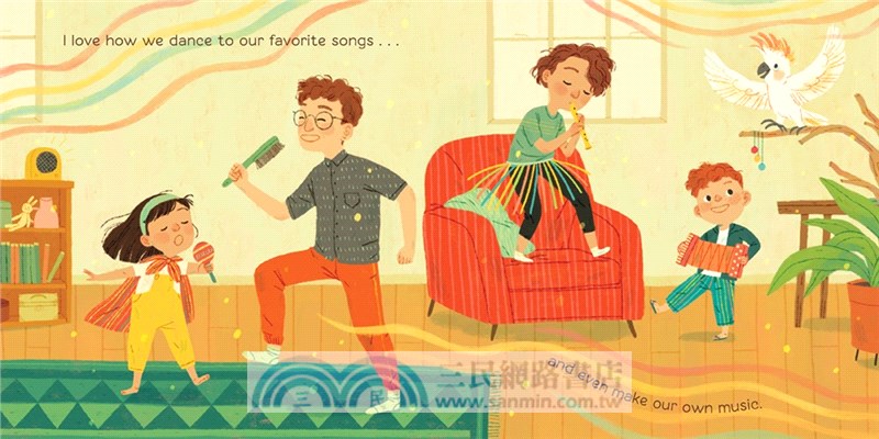 I Love Us ― A Book About Family With Mirror and Fill-in Family Tree