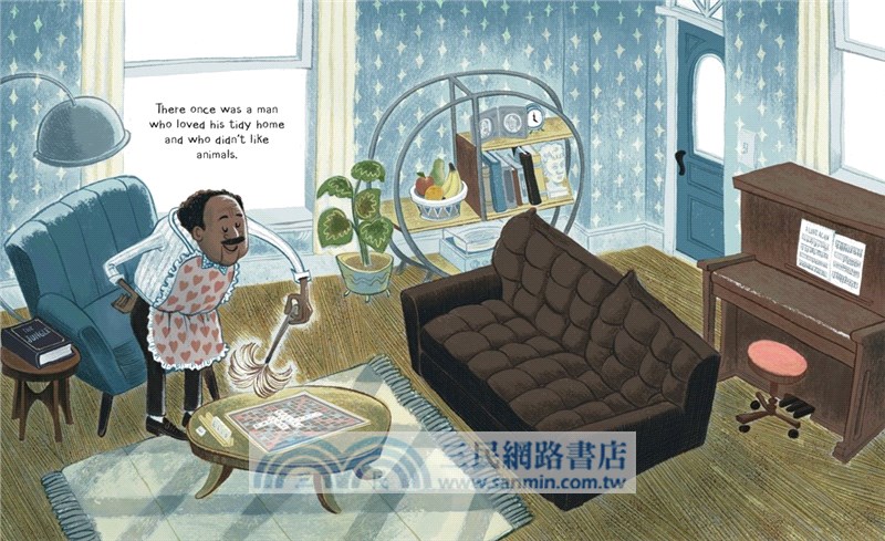 The Man Who Didn't Like Animals (精裝本)(美國版)()The 2024 New York Times / New York Public Library Best Illustrated Children's Books