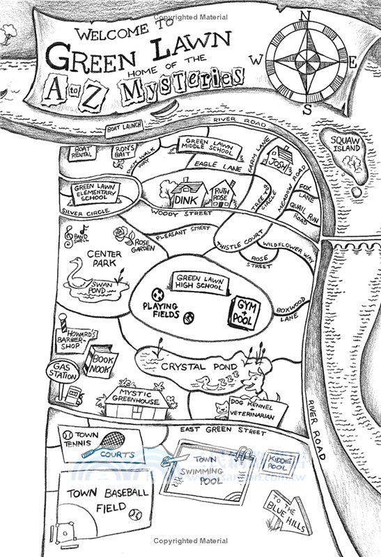 A to Z Mysteries: Collection #1 (Books A, B, C, & D) (4 Books in 1)