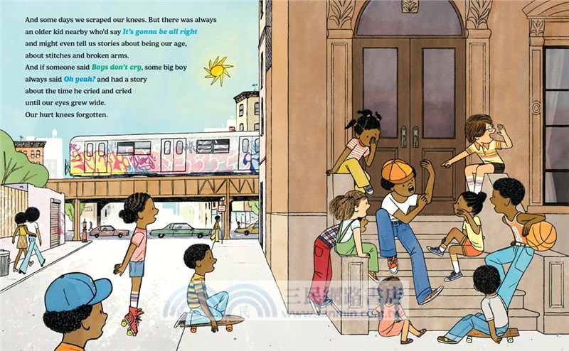 The World Belonged To Us (Publishers Weekly Best Children's Books of 2022) (2023 Irma Simonton Black and James H. Black Award Honor)