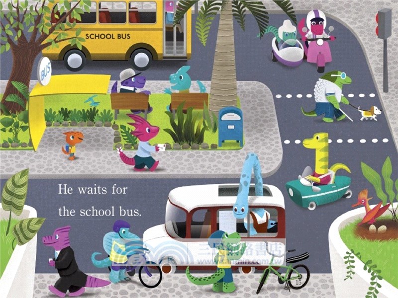 Time for School, Little Dinosaur