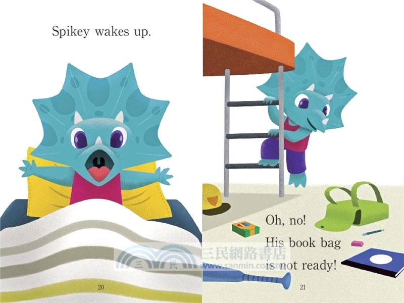 Time for School, Little Dinosaur