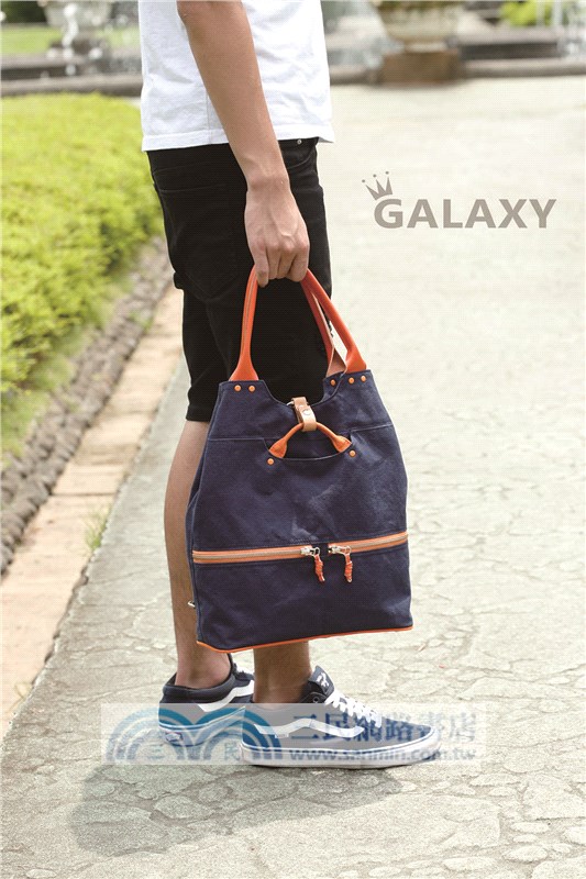 GALAXY手作時光no.6全彩原寸大紙型ｘ完整教學講義：輕旅行機能後背包