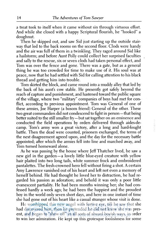 The Adventures of Tom Sawyer