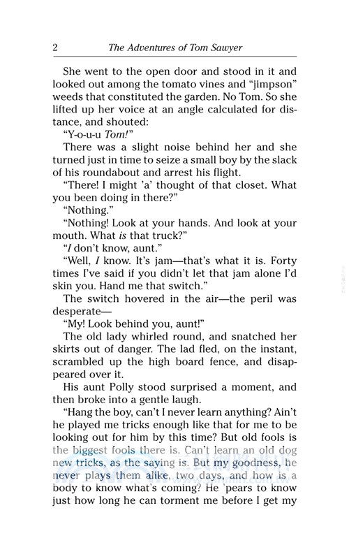 The Adventures of Tom Sawyer (Dover Children's Evergreen Classics)