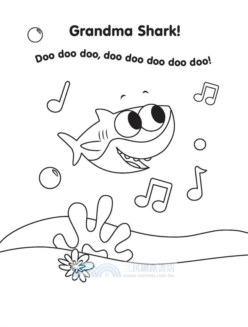 Super Simple Sing & Color: Baby Shark Coloring Book